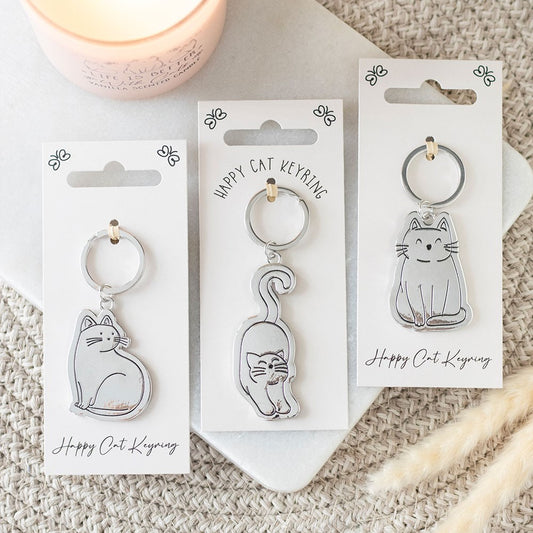 Cat Keyring
