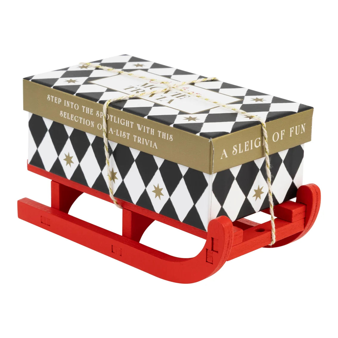 Movie Trivia Christmas Mini Sleigh - 6.5cm
