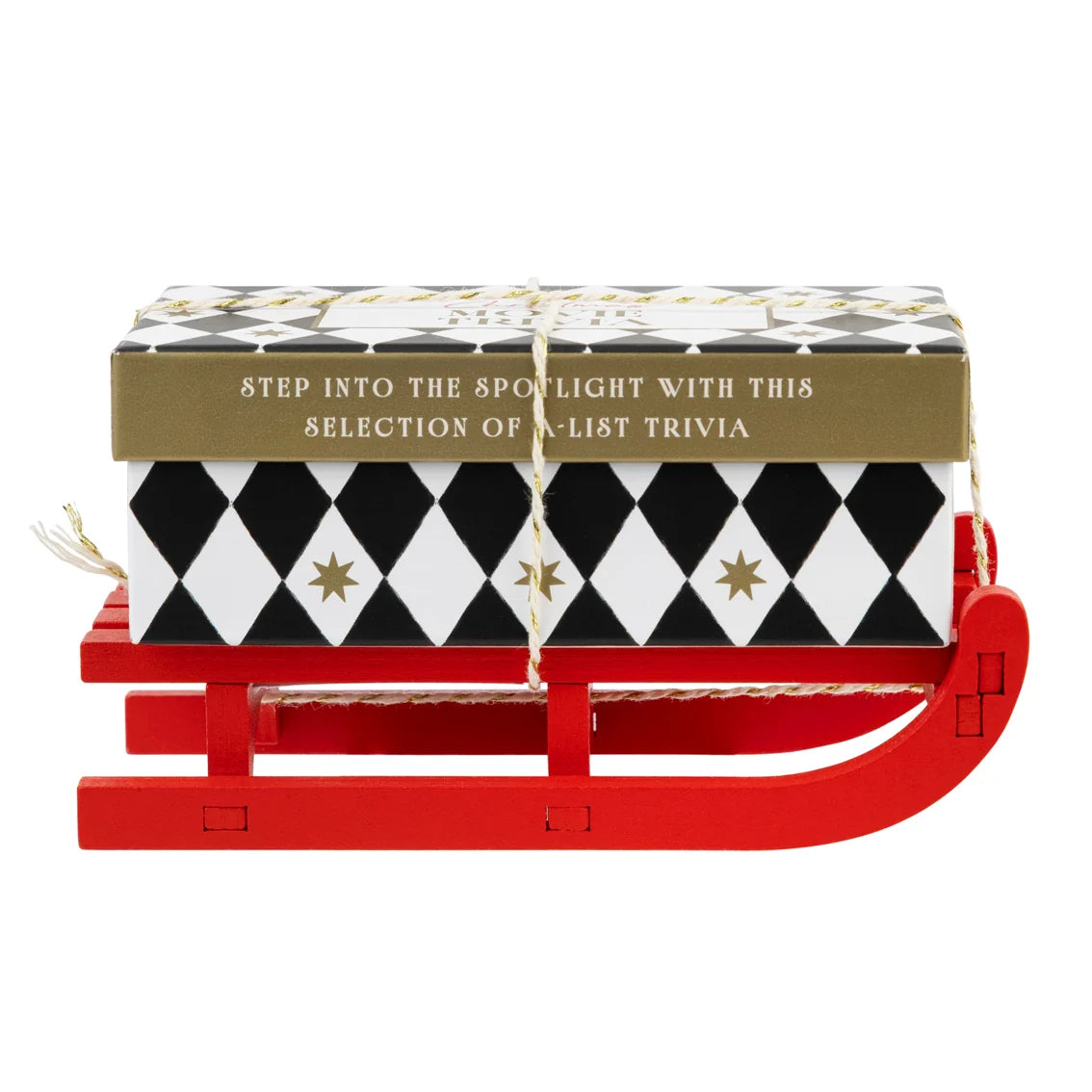 Movie Trivia Christmas Mini Sleigh - 6.5cm