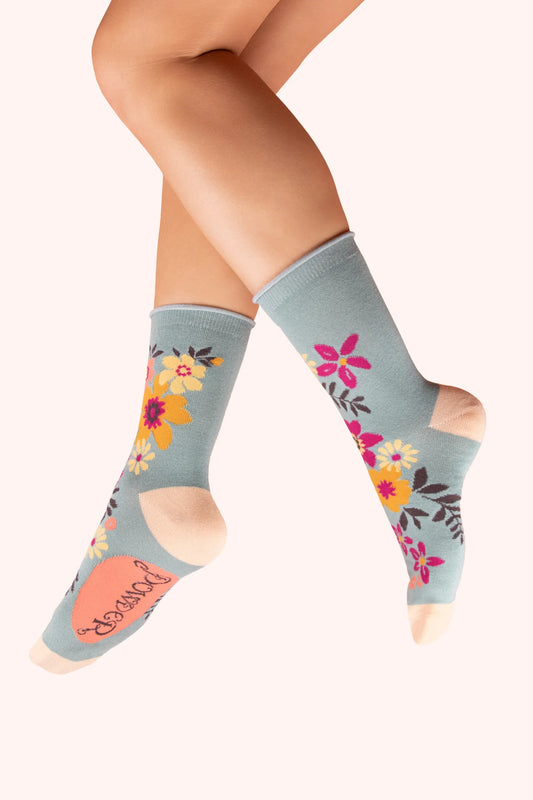 Power Women Socks - Floral