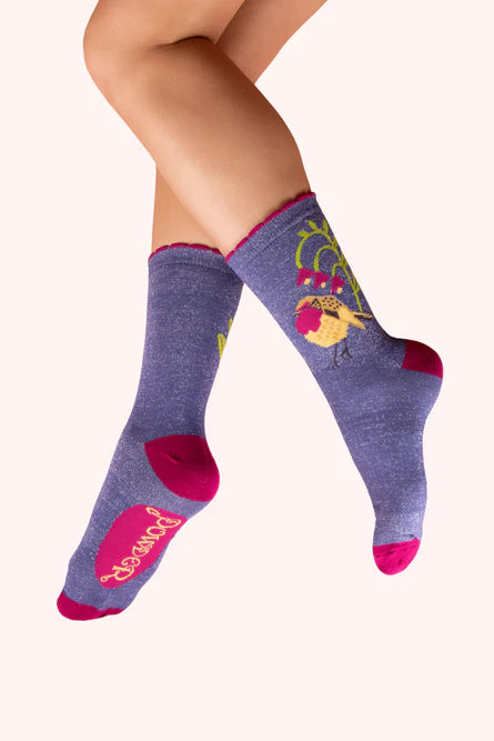 Power Women Socks - Robin Glitter