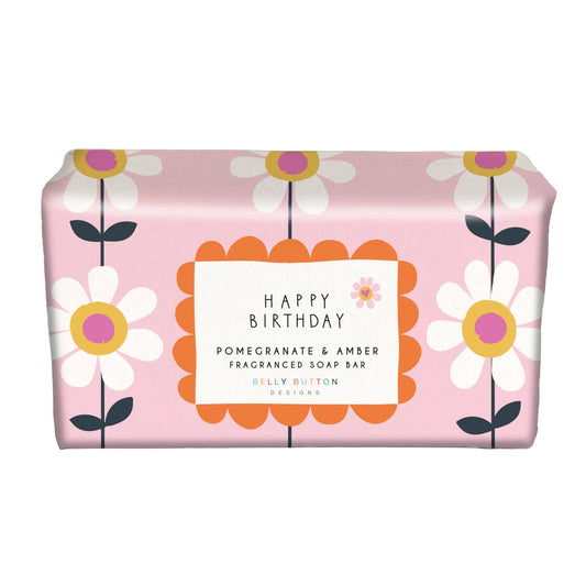 Fragranced Soap Bar Happy Birthday