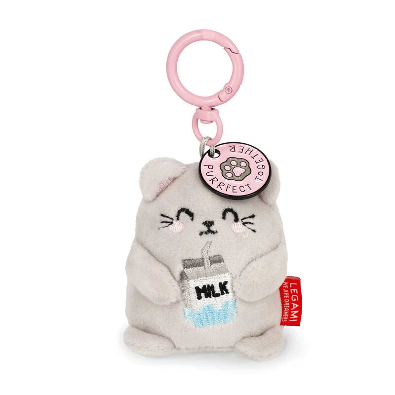 Kitty Plush Key Ring - Super Soft! - Tiny