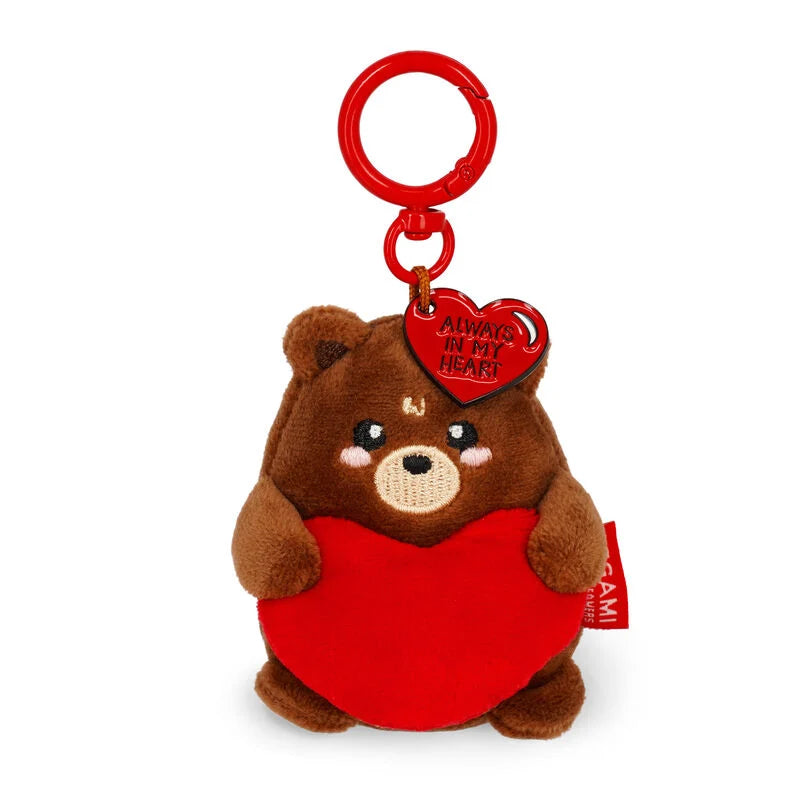 Teddy Bear Plush Key Ring - Super Soft! - Tiny