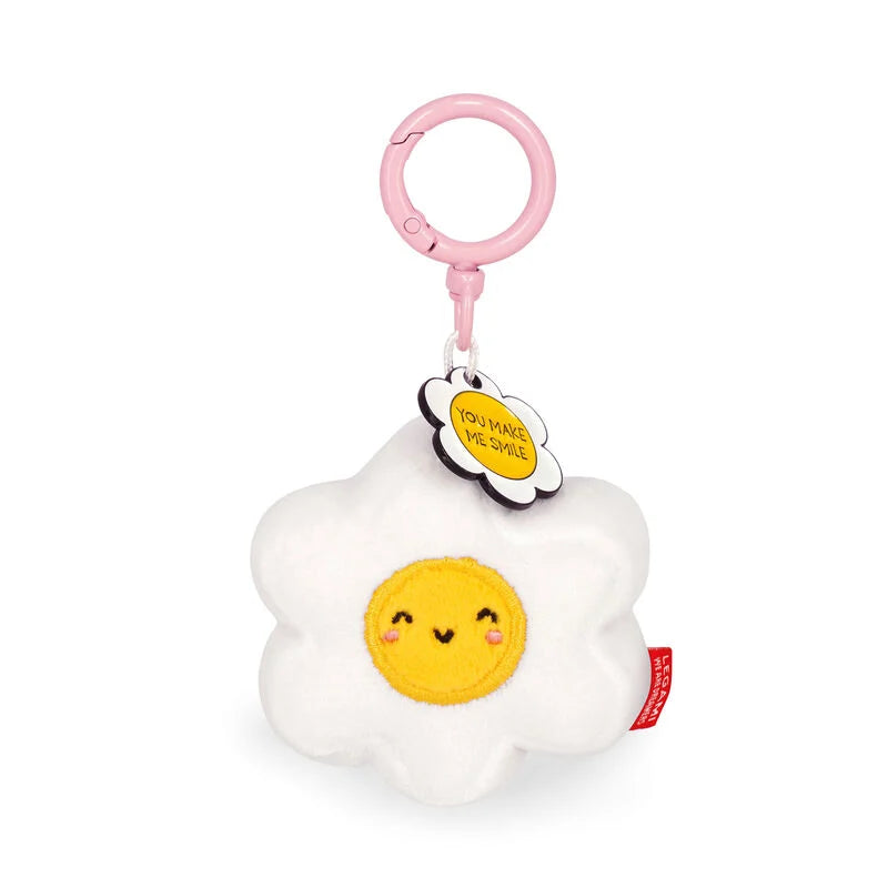 Daisy Plush Key Ring - Super Soft! - Tiny