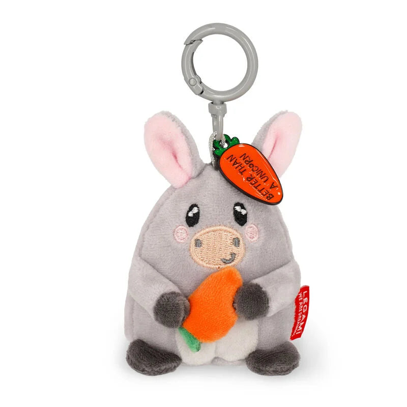 Donkey Plush Key Ring - Super Soft! - Tiny