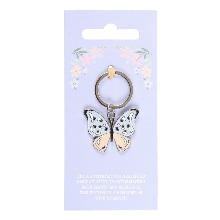 Butterfly Keyring