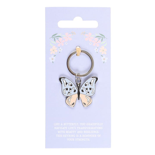 Butterfly Keyring