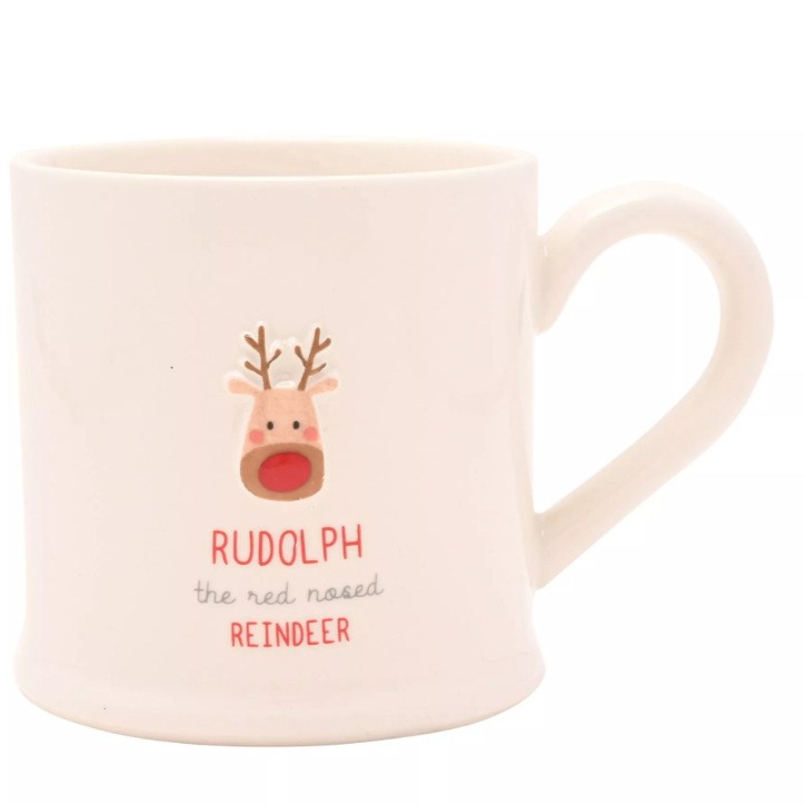 Embossed Mug - Reindeer