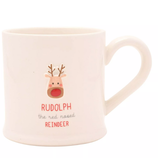 Embossed Mug - Reindeer