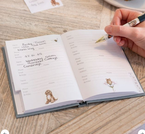 Wrendale 'The Highlander' Highland Cow Address Book