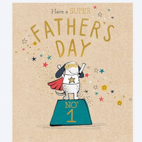 PaperLink - No'1 Father's Day Card