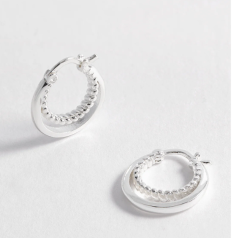Estella Bartlett - Plated Twist Hoop