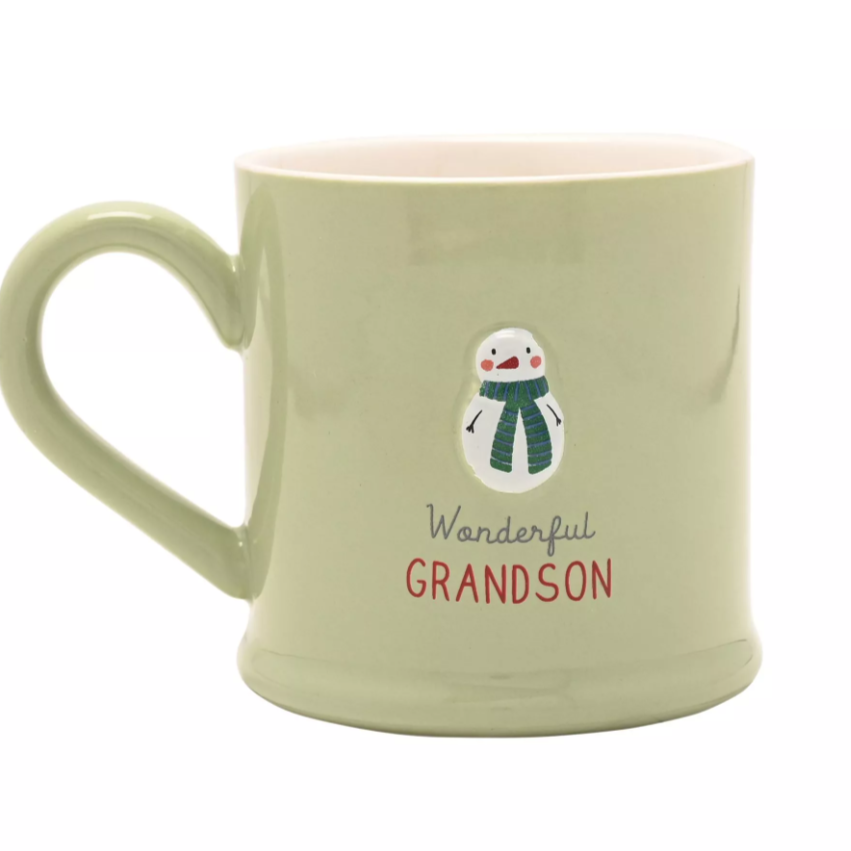 Embossed Mug - Grandson
