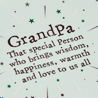 Langs - Grandpa Ceramic Coaster