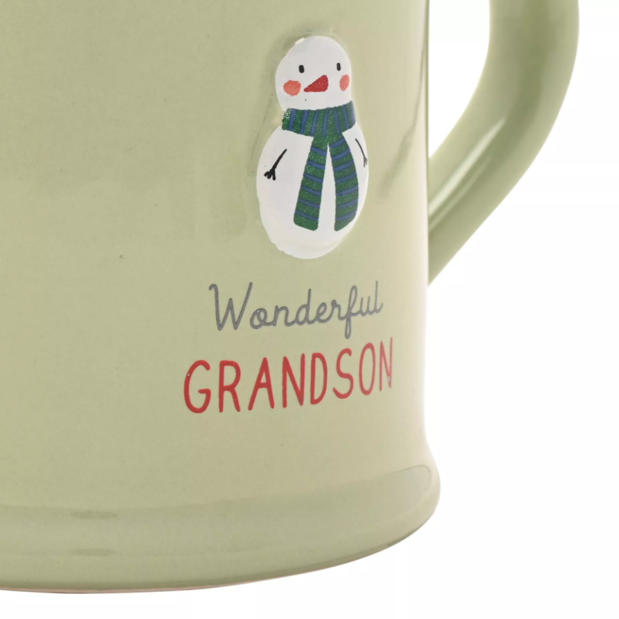 Embossed Mug - Grandson