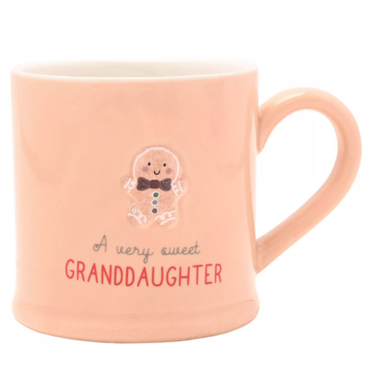 Embossed Mug - Granddaughter