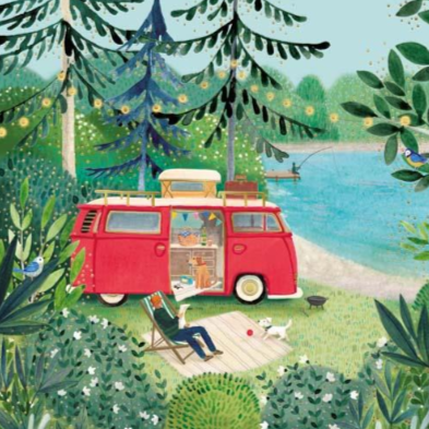 Pigment - SE817A - Camper Van By Lake