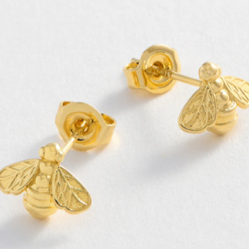 Estella Bartlett - Gold Plated Bee Studs