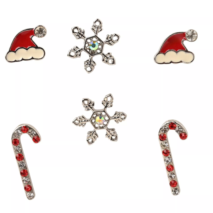 Set of 3 Christmas Earrings