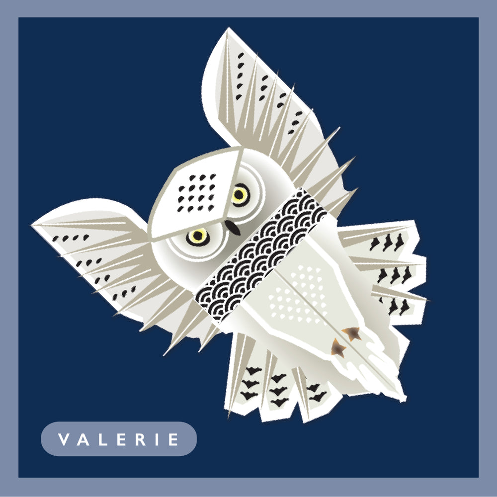 Pop-Up Sticking Card - Valerie