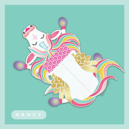 Pop-Up Sticking Card - Nancy