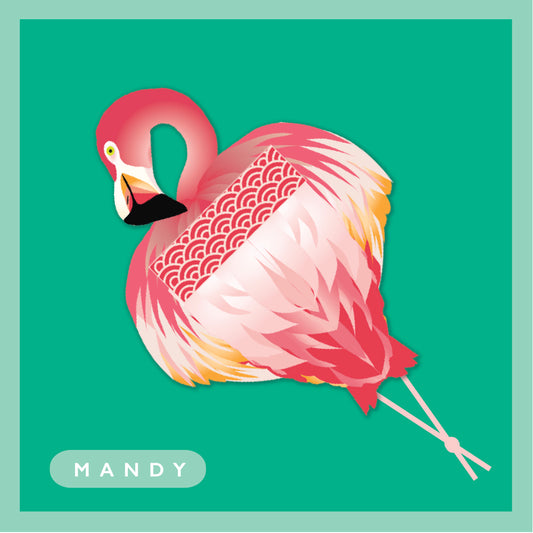 Pop-Up Sticking Card - Mandy