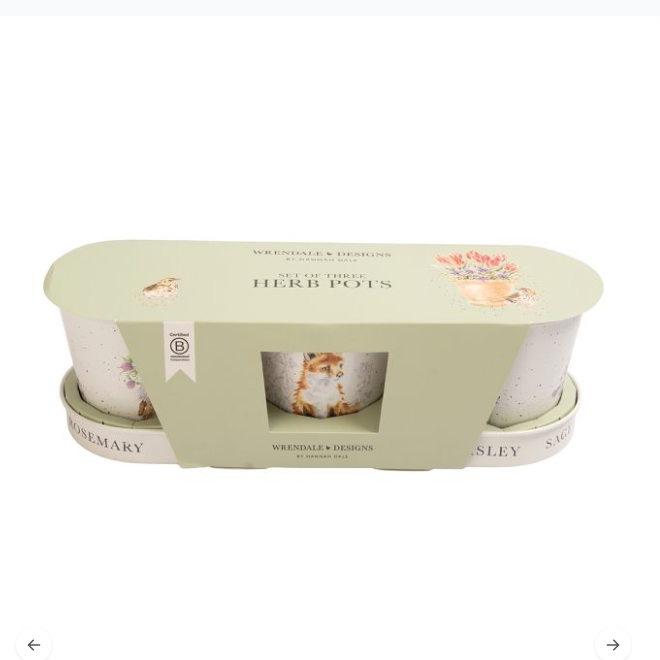 Wrendale - Set of 3 Herb Pots