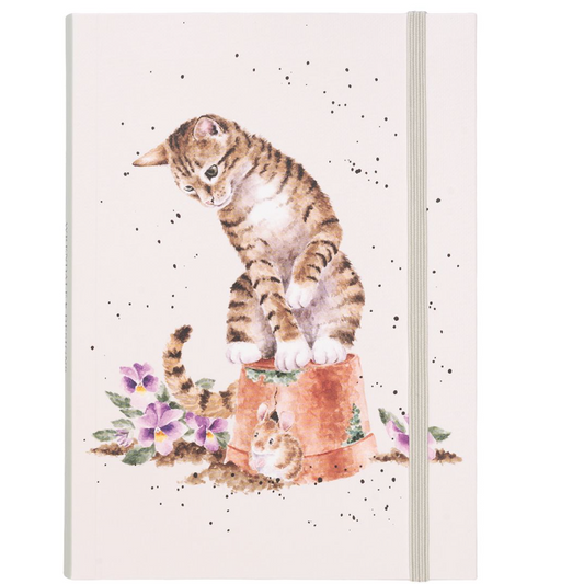 'Hide and Squeak' Cat Flexi Notebook
