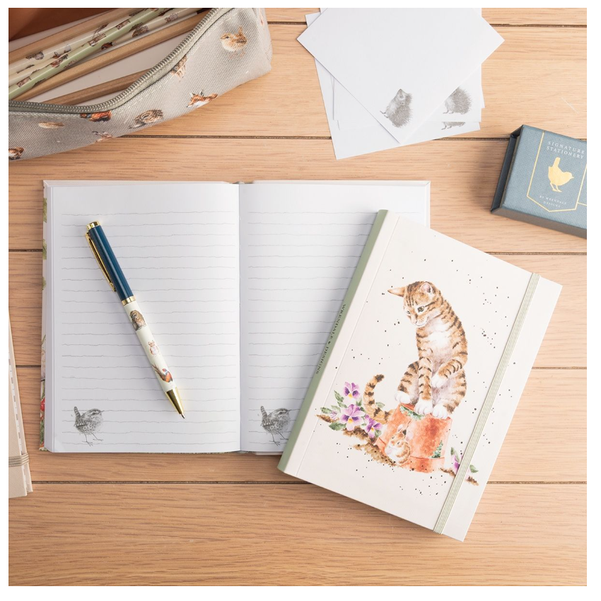 'Hide and Squeak' Cat Flexi Notebook