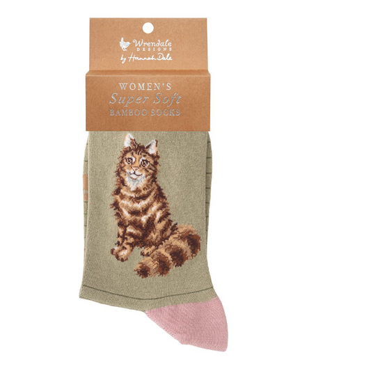 'Feline Fabulous' Cat Socks