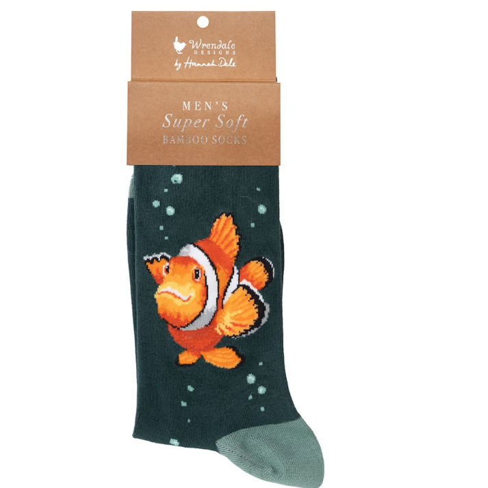 'Clowning Around' Fish Men's Socks