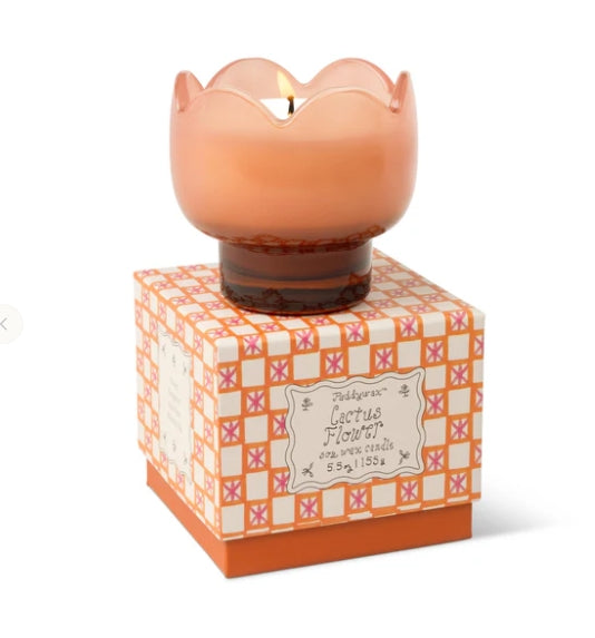 Paddwax - Tulip 5.5 oz Candle Cactus Flower