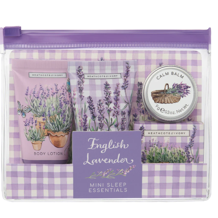 English Lavender Mini Sleep Essentials Gift Set