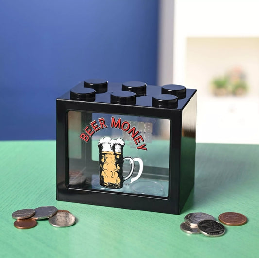 Sale - Bank Blox Black Money Box - Beer Money
