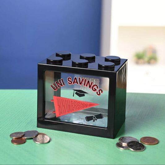 Sale - Bank Blox Black Money Box - Uni Savings