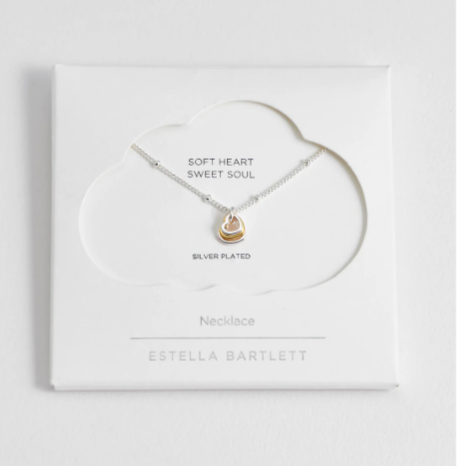 Estella Bartlett - Mixed Triple Heart Necklace