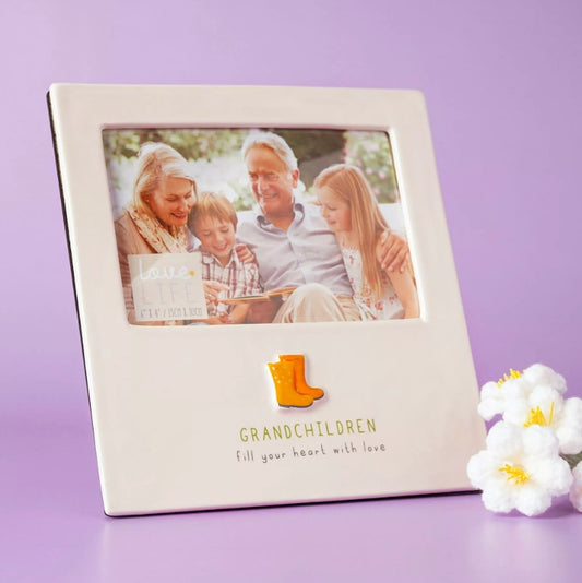 Love Life Photo Frame 4" x 6" - Grandchildren