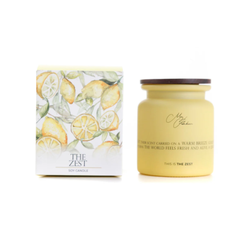 The Zest - Lemon Design Candle
