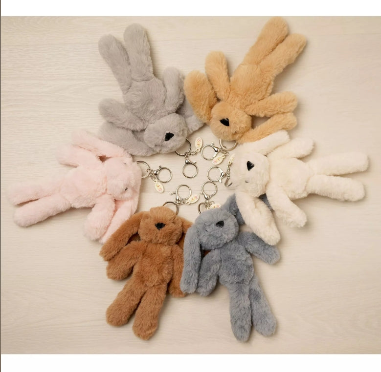 Softies - Katie The Plush Bunny Keyring