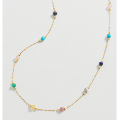 Estella Bartlett - Wellness Mixed Gemstone Bead Necklace