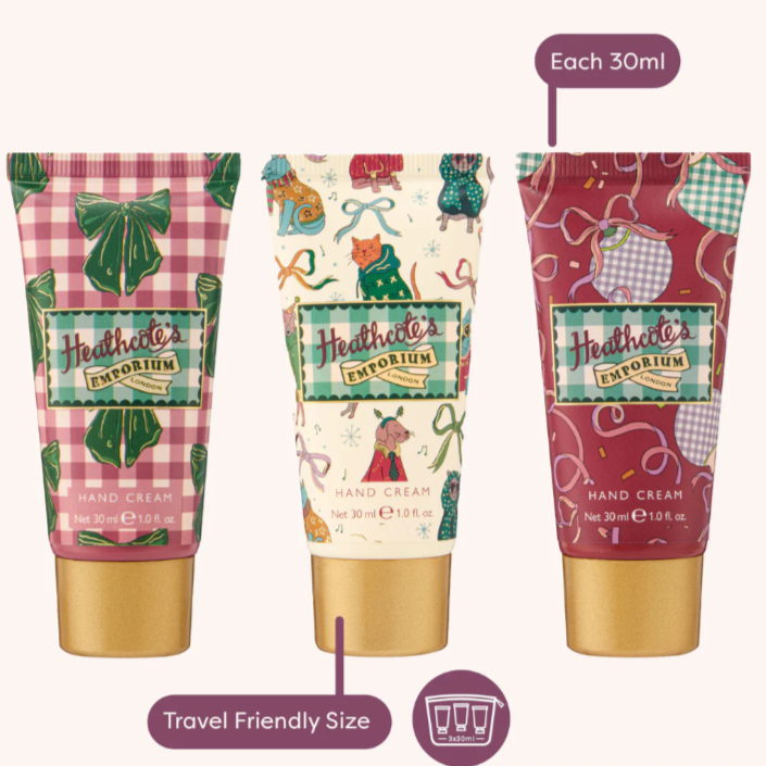 Heathcote's Emporium Hand Cream Trio