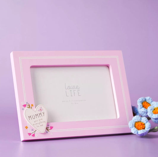 Love Life Heart Frame - Mummy