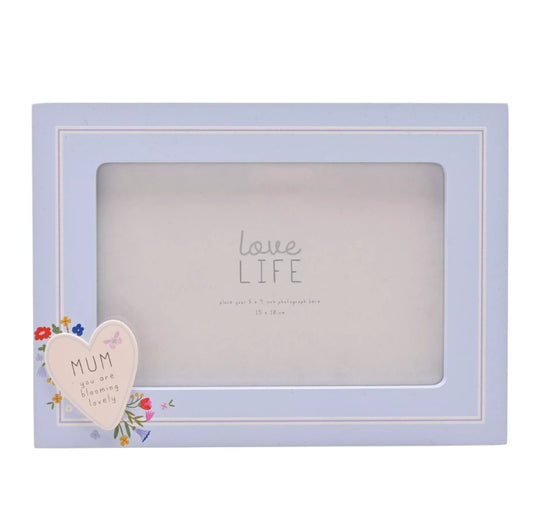 Love Life Heart Frame - Mum