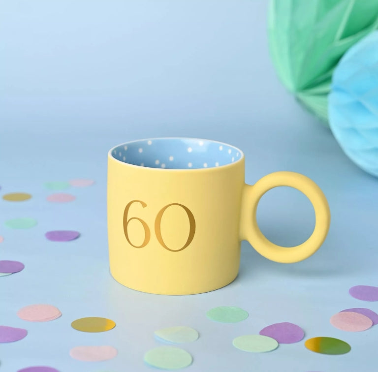 Confetti Mug - 60 Yellow