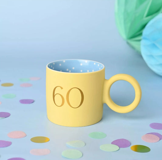 Confetti Mug - 60 Yellow