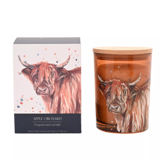 Highland Cow - Apple Orchard Candle