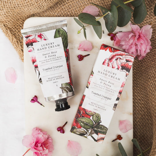 Sweet Rose & Peony Luxury Handcream