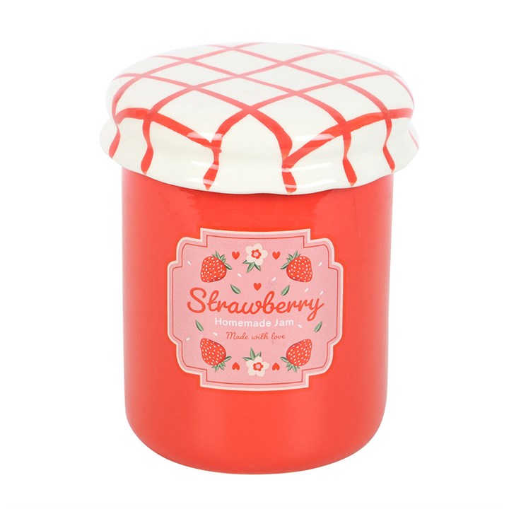 Strawberry Jam Jar oil Burner and Wax Warmer