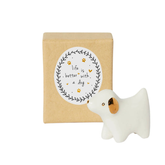 Life is Better with a Dog 3d Shaped Token